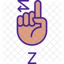 Z Letter Sign Icon