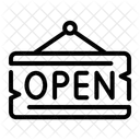 Firmar Abrir Tienda Icono