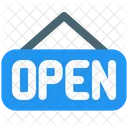 Signo abierto  Icono