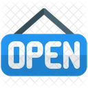 Signo abierto  Icono