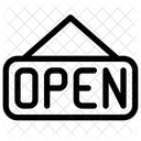 Signo abierto  Icono