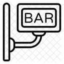 Signo de barra  Icono