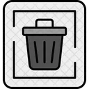 Signo De Basura Signo Basura Icon