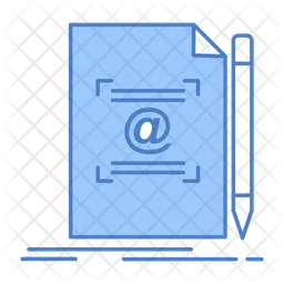 Signo de correo electrónico  Icono