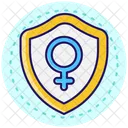 Signo De Los Derechos De Las Mujeres Icono