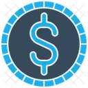 Signo de dólar  Icono