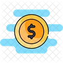 Signo De Dolar Icon