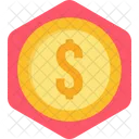 Signo De Dolar Icono