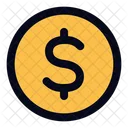 Signo de dólar  Icono