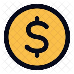 Signo de dólar  Icono