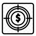 Signo de dólar  Icono