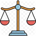 Signo De Equilibrio Balanza Justicia Icono