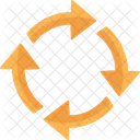 Signo de flechas  Icono