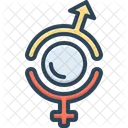 Signo De Genero Genero Genealogia Icono