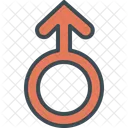 Hombre Signo Flecha Icono
