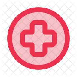 Signo de hospital  Icono