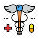 Signo Signo De Hospital Atencion Sanitaria Icono