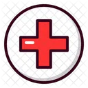 Signo De Hospital Signo Medico Signo Mas Icono