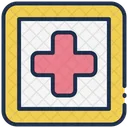 Signo De Hospital Icono