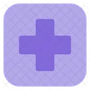 Signo de hospital  Icono