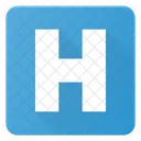 Hospital Signo Simbolo Icono