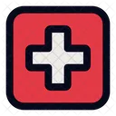 Signo De Hospital Medico Farmacia Icono