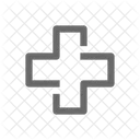 Signo de hospital  Icono