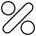 Signo De Porcentaje Icono