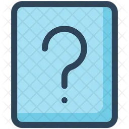 Signo de interrogación  Icono