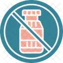 Prohibido Prohibido Signo Prohibido Icono