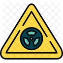 Signo Radiactivo Signo Peligro Icono