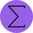 Signo Sigma Ecuacion Factor Icon