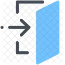 Signout Common Door Icon