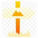 Signpost Direction Sign Icon