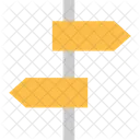 Direction Boardm Signpost Road Direction Board Icon