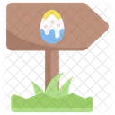 Arrow Egg Party Icon
