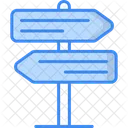Signpost T Icon