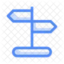 Signpost Direction Guidepost Icon