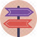 Direction Teller Signpost Icon
