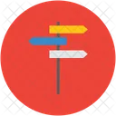 Signposts Directions Directional Icon