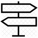 Signposts Directions Guideposts Icon