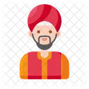 Sikh Man  Icône