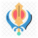 시크교 상징 시크교 상징 시크교 아이콘