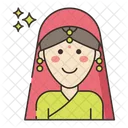 Sikh Woman Icon