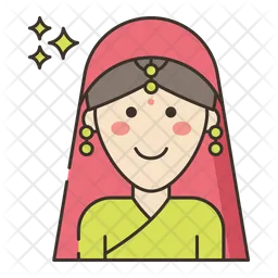 Sikh Woman  Icon