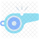Silbato Silbato Policia Icono
