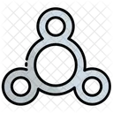 Silber Esoterik Symbol Symbol