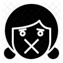 Silencce Emotion Face Icon