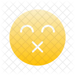 Silence Emoji Icon