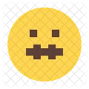 Silence Emoticon Smileys Icon